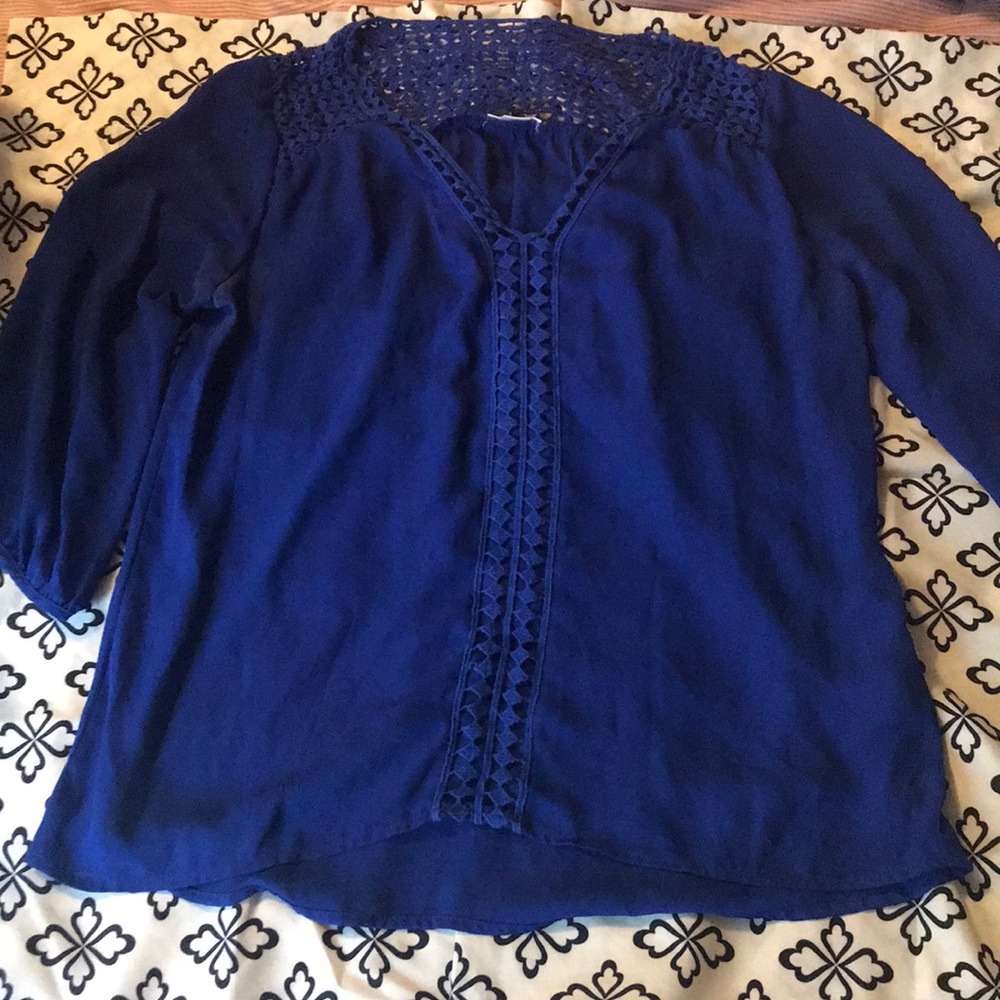 Blue blouse